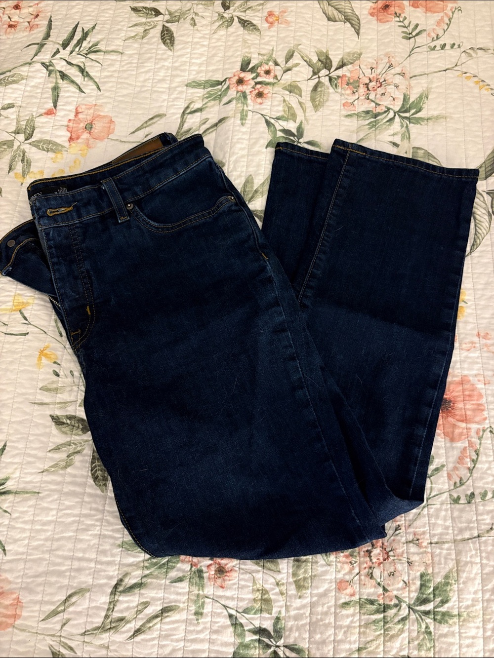 Ralph Lauren Dark Indigo Straight-Leg Jeans